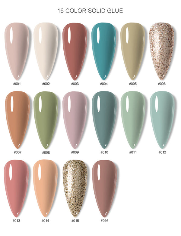 16 Farben Festes Nagelgel CL05 
