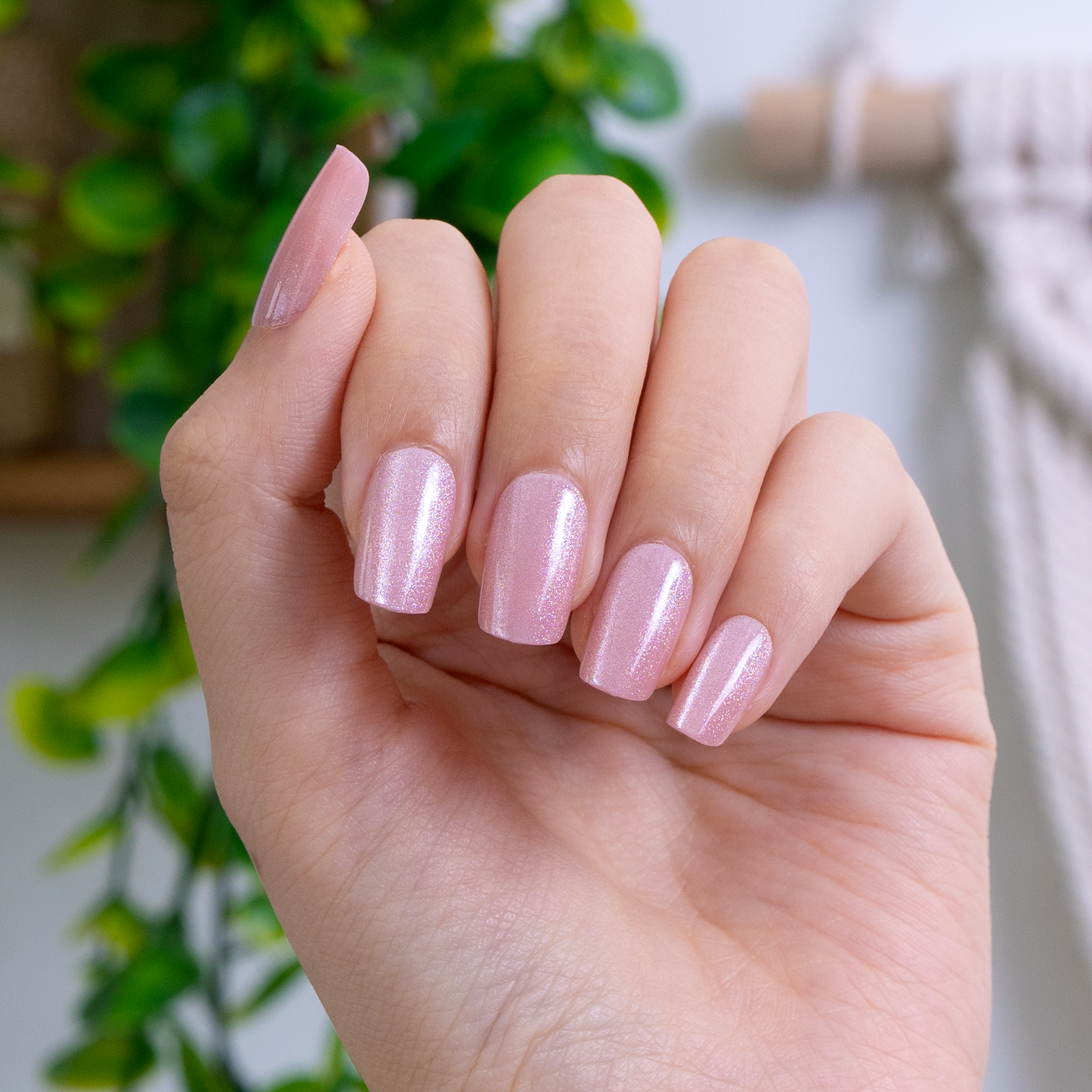 Blush Whisper – M Squoval