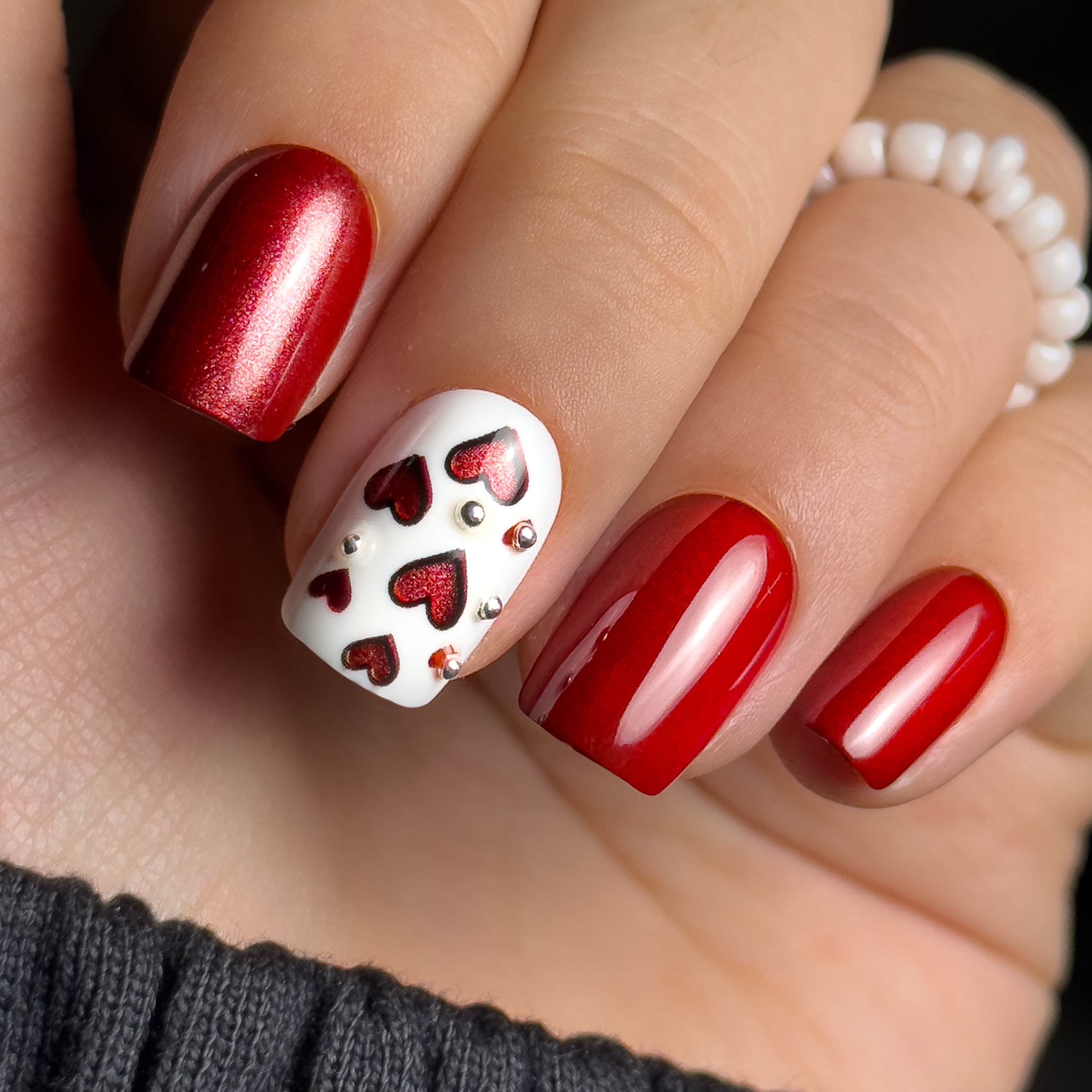 Romantic Red – S Squoval