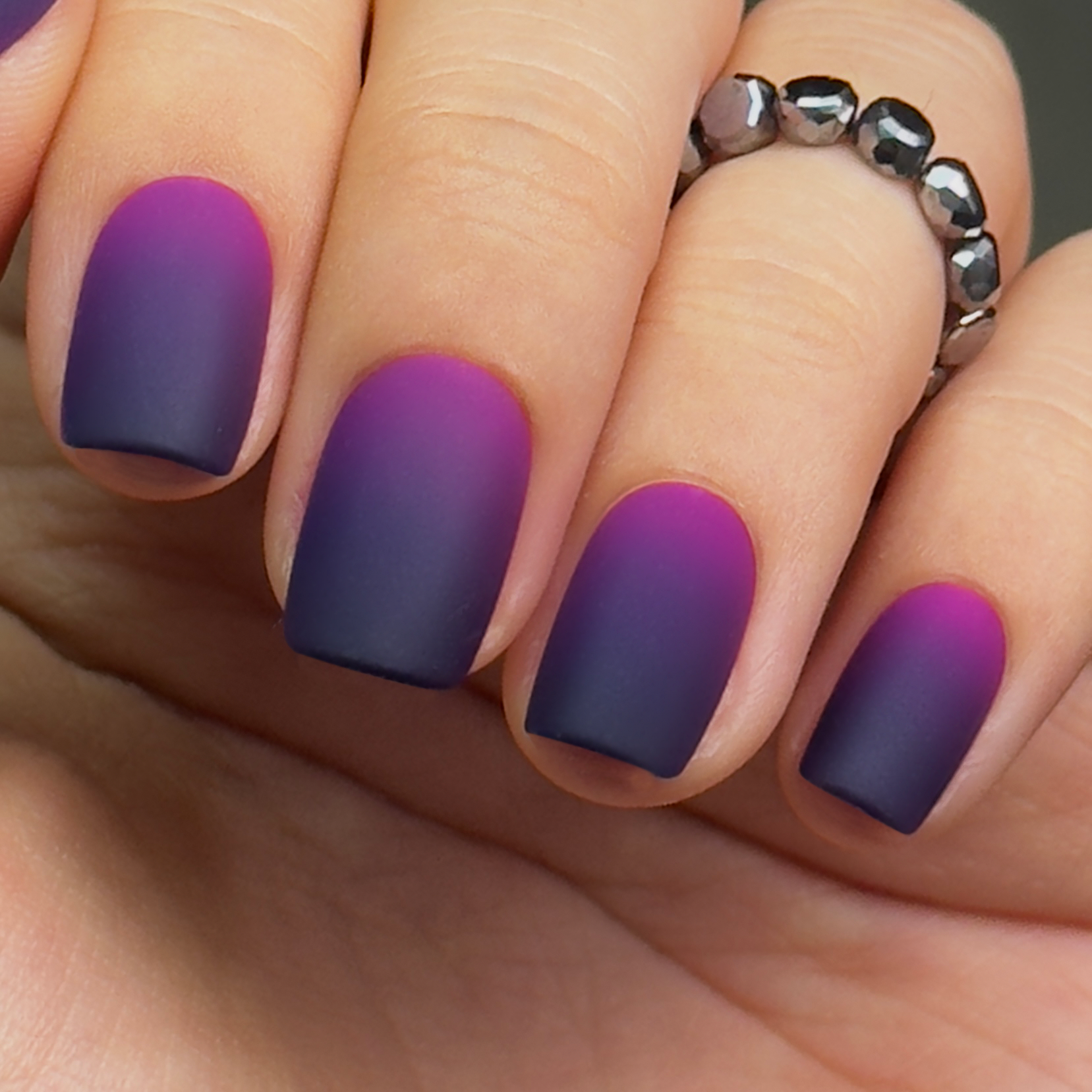 Matte Purple – S Squoval