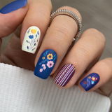 Vintage Floral – M Squoval