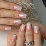 Pink Mist Charm – S Squoval