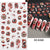 Halloween Nail Art Stickers Decals Self-Adhesive Nail Design Decoration Accessories