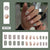 24pcs/Set Press On Nails W1059