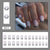 24pcs/Set Press On Nails W815