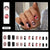 24pcs/Set Press On Nails W968