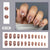 24pcs/Set Press On Nails W1500