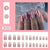 24pcs/Set Press On Nails W1023