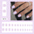 24pcs/Set Press On Nails W770