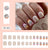 24pcs/Set Press On Nails W1444