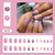 24pcs/Set Press On Nails W436