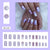 24pcs/Set Press On Nails W1329