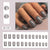 24pcs/Set Press On Nails W1195