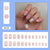 24pcs/Set Press On Nails W926