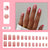 24pcs/Set Press On Nails W721