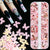 Butterfly Nail Art Glitter Sequins 3D Holographic Butterfly Nail Decals Flakes for Acrylic Nails Manicure Paillettes Ultrathin Glitters Nail Art Supplies for Women Nail Art Decoration