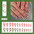 24pcs/Set Press On Nails W1109