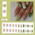 24pcs/Set Press On Nails Z702