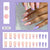 24pcs/Set Press On Nails W1045