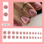 24pcs/Set Press On Nails W1088