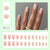 24pcs/Set Press On Nails W1121