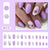 24pcs/Set Press On Nails W1172