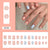 24pcs/Set Press On Nails W988