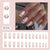 24pcs/Set Press On Nails W1044