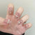 24pcs/Set Press On Nails MY017