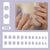 24pcs/Set Press On Nails CF038
