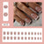 24pcs/Set Press On Nails W578