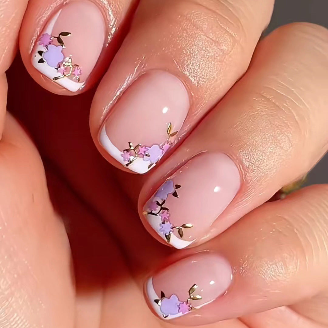 nail-art-ideas-oval-orange-medium-glossy-press-on-nails-curvlife