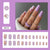 24pcs/Set Press On Nails W935