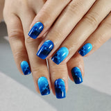 Blue Cosmos – M Squoval