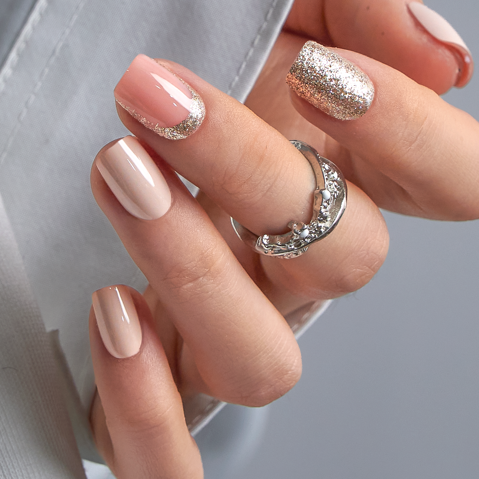 Light Pink Gold – S Squoval