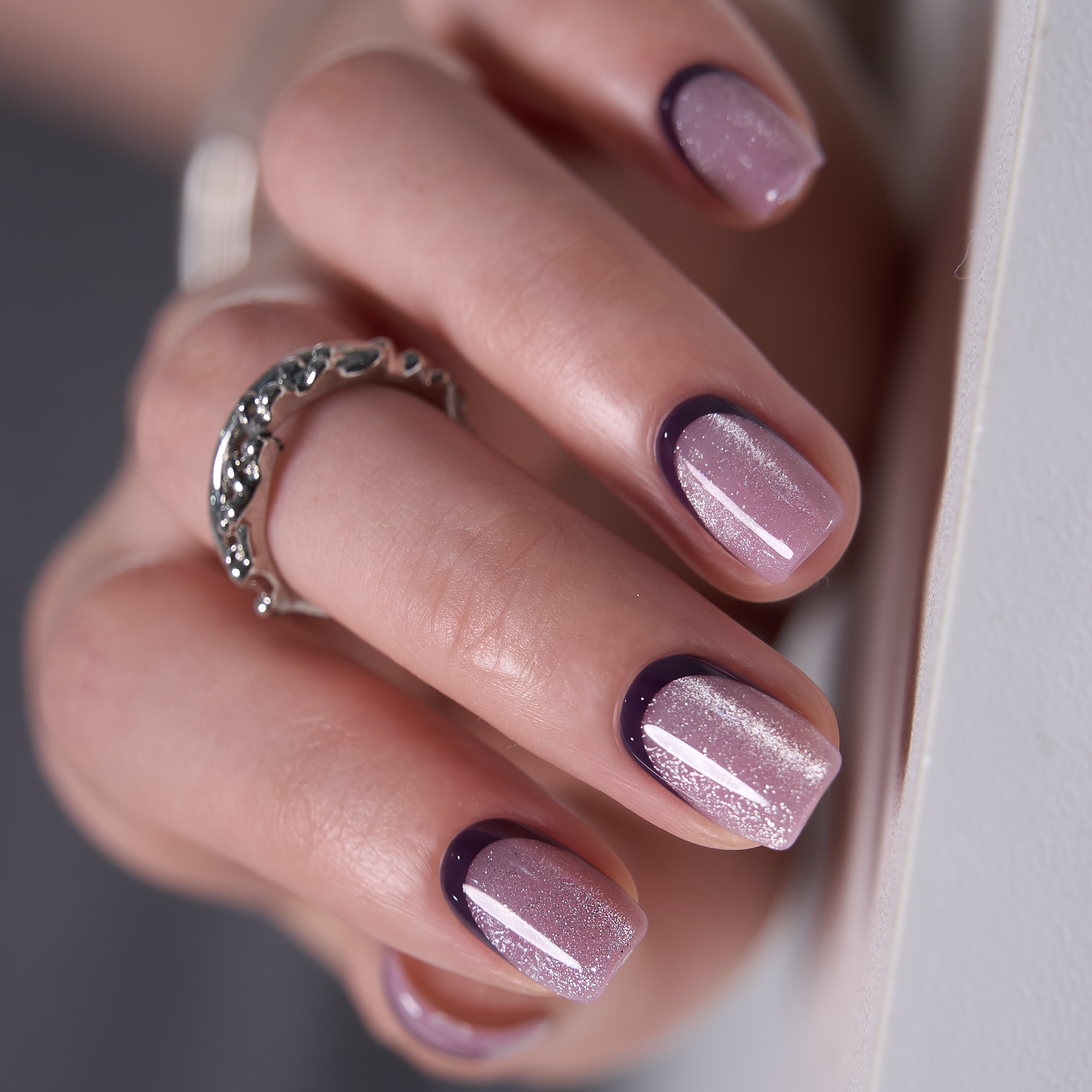 Velvet Noir - S Squoval
