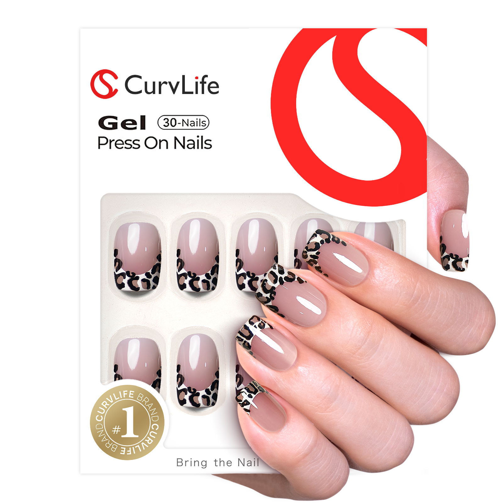 Chic Brown – S Squoval