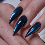 Sapphire Shift - L Cat Claw nail