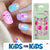 Mini Press On Nails For Kids 24 Pcs KPN2-14