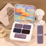 5 Color Solid Nail Gel 8