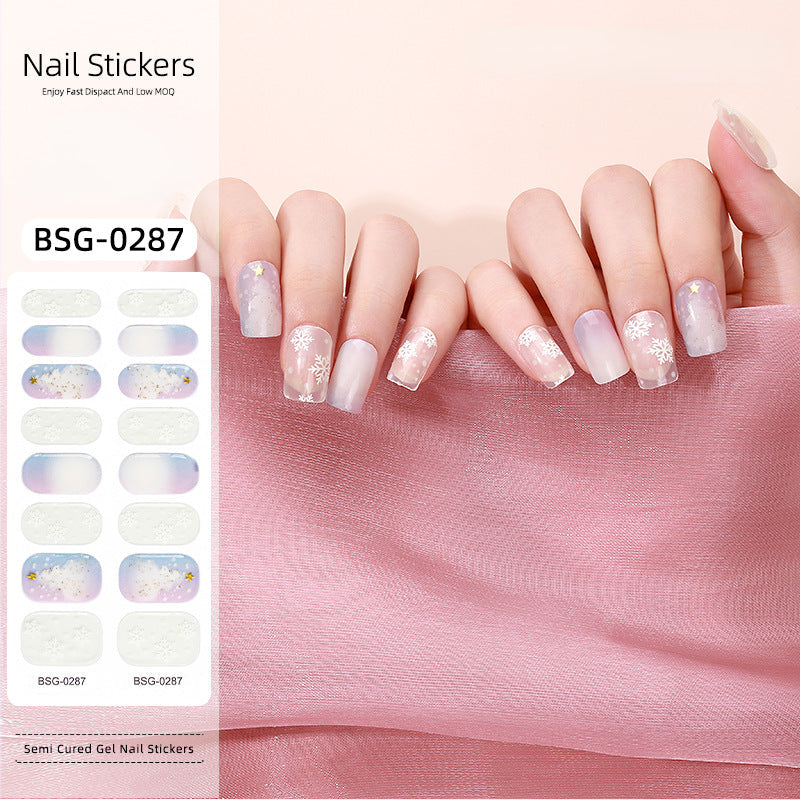 Salon-Quality Gel Nail Strips BSG-0287 – CurvLife