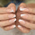Coffin Shape Half France Fingernails Press On Tips Edge France Nails Fake Nails Press On Manicrue Full Cover Reusable Glossy