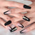 24pcs/Set Press On Nails L6518