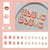 Mini Press On Nails 24pcs/Set  K003