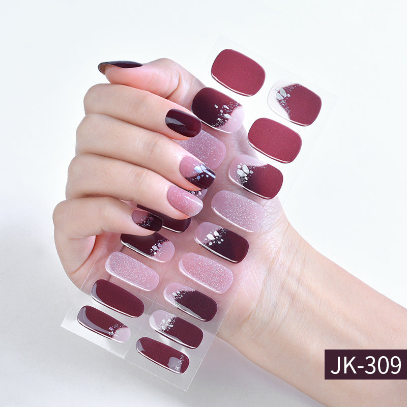 SalonQuality Gel Nail Strips JK309 CurvLife