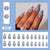 24pcs/Set Press On Nails W925