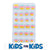 Mini Press On Nails For Kids 24 Pcs KPN3-016